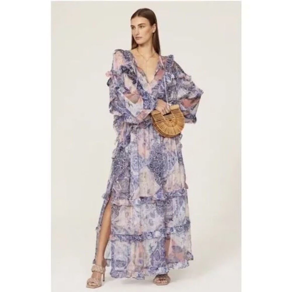 NWOT MISA Los Angeles Persephone Maxi Dress Size XS